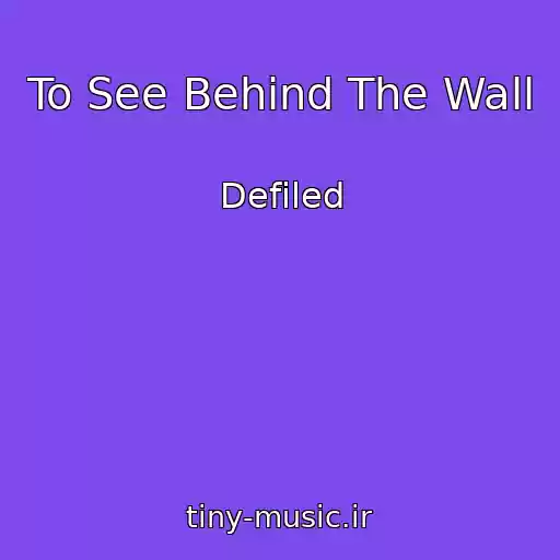 کاور آهنگ To See Behind The Wall از Defiled