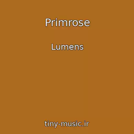 کاور آهنگ Primrose از Lumens