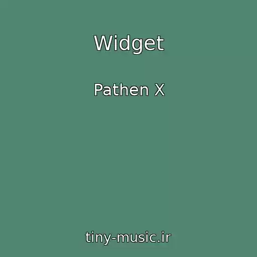 کاور آهنگ Widget از Pathen X