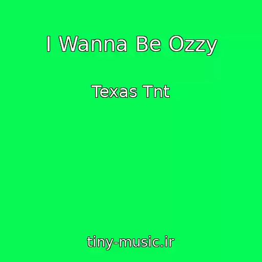 کاور آهنگ I Wanna Be Ozzy از Texas Tnt