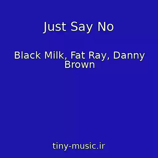 کاور آهنگ Just Say No از Black Milk, Fat Ray, Danny Brown