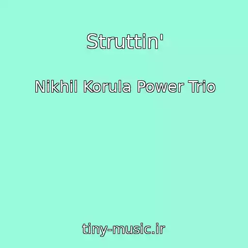 کاور آهنگ Struttin' از Nikhil Korula Power Trio