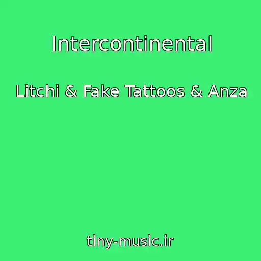 کاور آهنگ Intercontinental از Litchi & Fake Tattoos & Anza