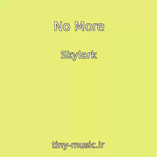 کاور آهنگ No More از Skylark