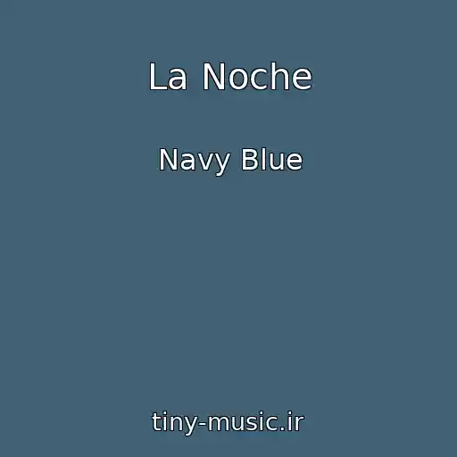کاور آهنگ La Noche از Navy Blue