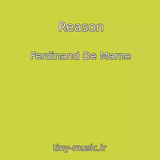 کاور آهنگ Reason از Ferdinand De Marne