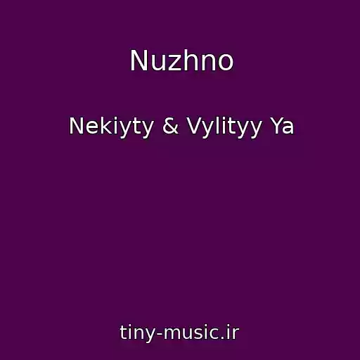 کاور آهنگ Nuzhno از Nekiyty & Vylityy Ya