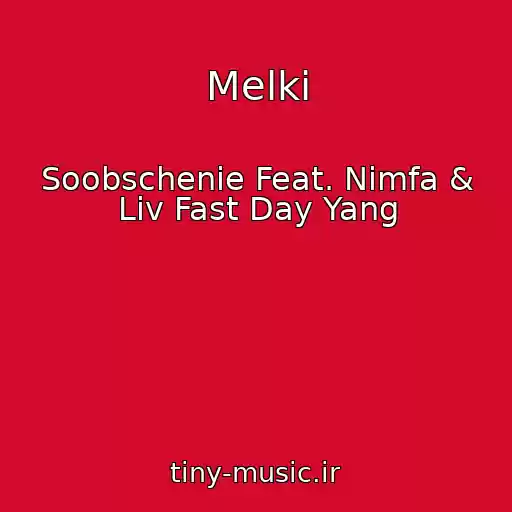 کاور آهنگ Melki از Soobschenie Feat. Nimfa & Liv Fast Day Yang