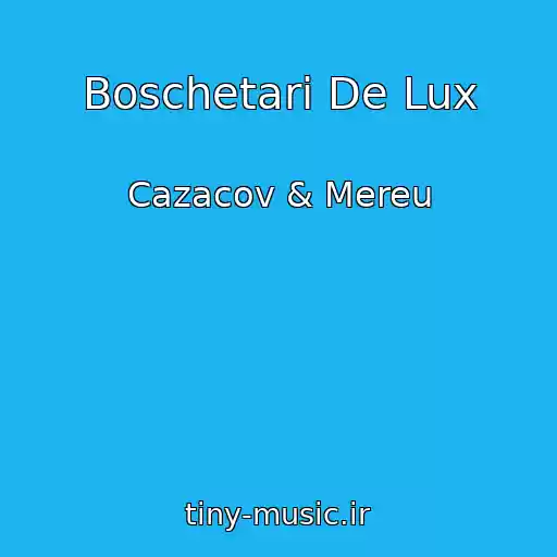 کاور آهنگ Boschetari De Lux از Cazacov & Mereu