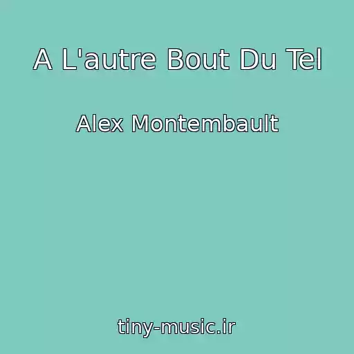 کاور آهنگ A L'autre Bout Du Tel از Alex Montembault