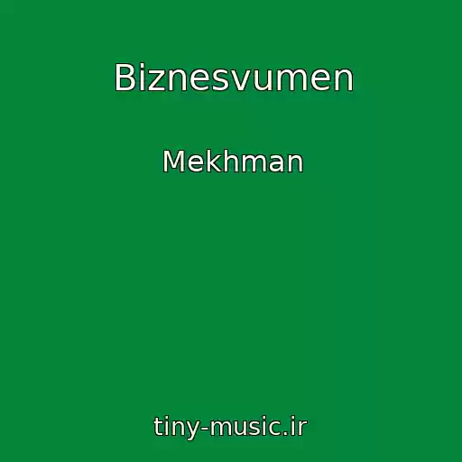 کاور آهنگ Biznesvumen از Mekhman