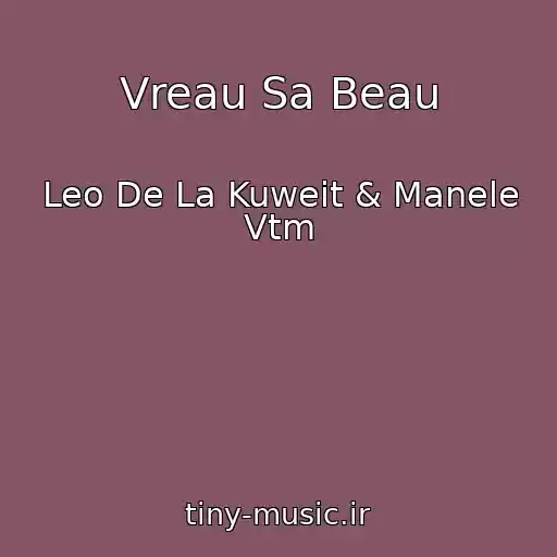 کاور آهنگ Vreau Sa Beau از Leo De La Kuweit & Manele Vtm