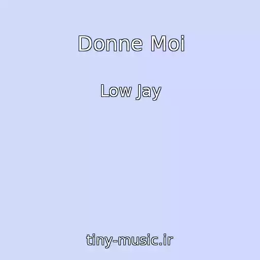 کاور آهنگ Donne Moi از Low Jay