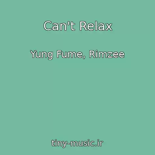 کاور آهنگ Can't Relax از Yung Fume, Rimzee