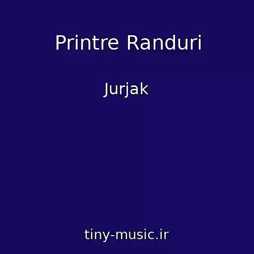 کاور آهنگ Printre Randuri از Jurjak