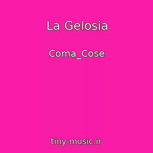 کاور آهنگ La Gelosia از Coma_Cose