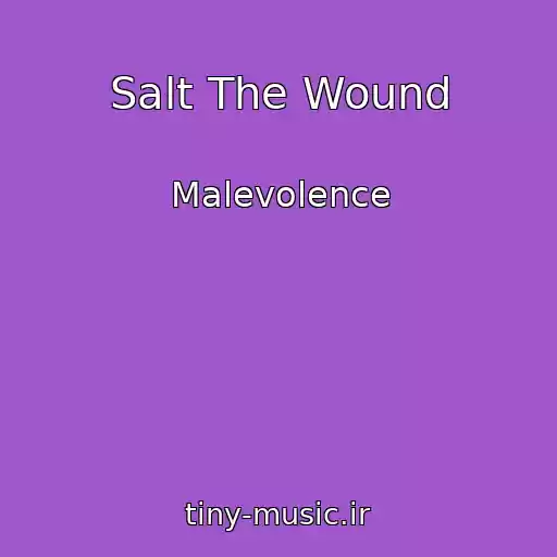 کاور آهنگ Salt The Wound از Malevolence