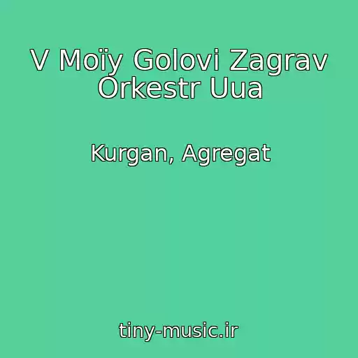 کاور آهنگ V Moїy Golovі Zagrav Orkestr Uua از Kurgan, Agregat