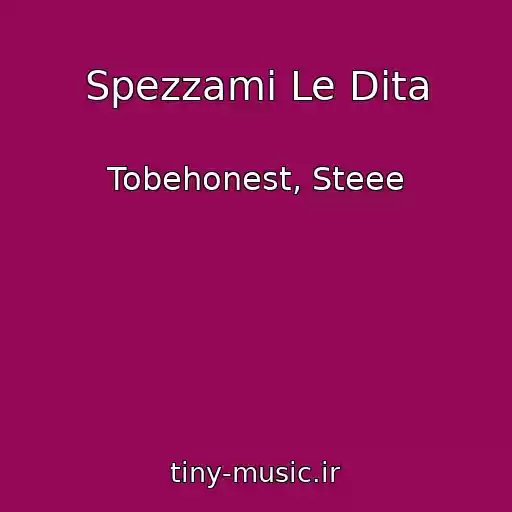 کاور آهنگ Spezzami Le Dita از Tobehonest, Steee