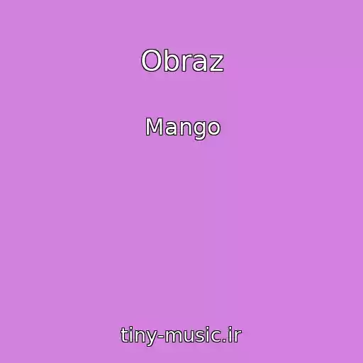 کاور آهنگ Obraz از Mango