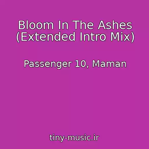 کاور آهنگ Bloom In The Ashes (Extended Intro Mix) از Passenger 10, Maman