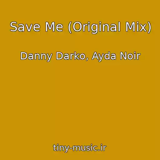 کاور آهنگ Save Me (Original Mix) از Danny Darko, Ayda Noir