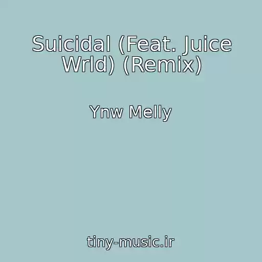 کاور آهنگ Suicidal (Feat. Juice Wrld) (Remix) از Ynw Melly