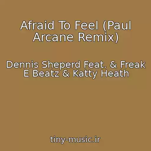 کاور آهنگ Afraid To Feel (Paul Arcane Remix) از Dennis Sheperd Feat. & Freak E Beatz & Katty Heath