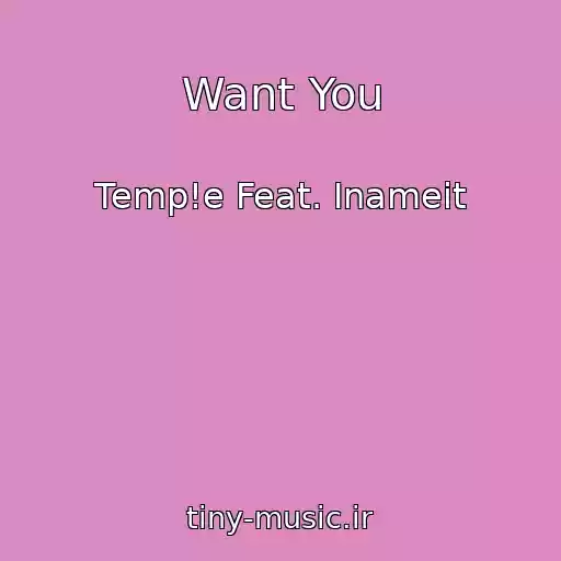 کاور آهنگ Want You از Temp!e Feat. Inameit