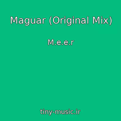 کاور آهنگ Maguar (Original Mix) از M.e.e.r