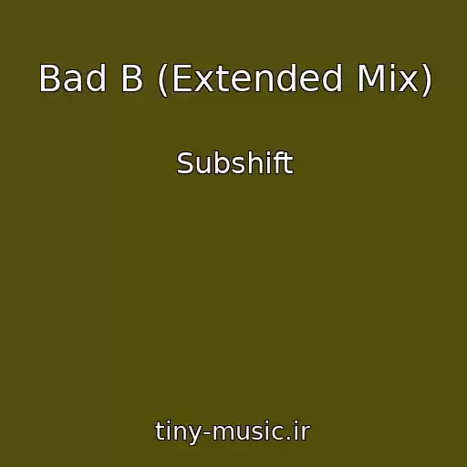 کاور آهنگ Bad B (Extended Mix) از Subshift