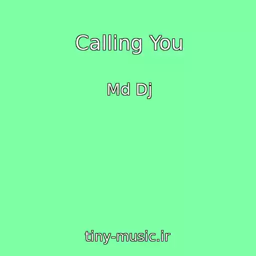 کاور آهنگ Calling You از Md Dj