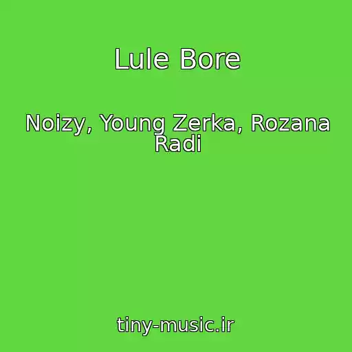 کاور آهنگ Lule Bore از Noizy, Young Zerka, Rozana Radi