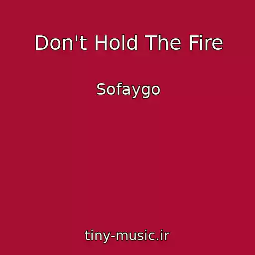 کاور آهنگ Don't Hold The Fire از Sofaygo