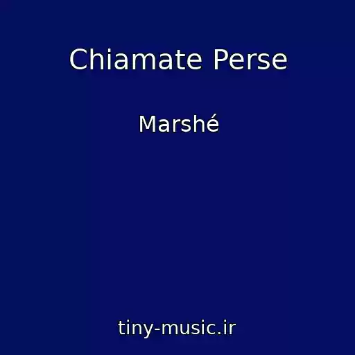 کاور آهنگ Chiamate Perse از Marshé