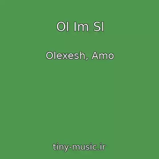 کاور آهنگ Ol Im Sl از Olexesh, Amo