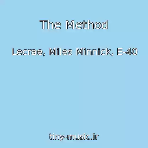 کاور آهنگ The Method از Lecrae, Miles Minnick, E-40