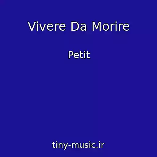 کاور آهنگ Vivere Da Morire از Petit
