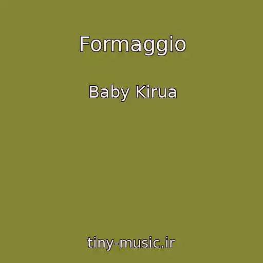 کاور آهنگ Formaggio از Baby Kirua
