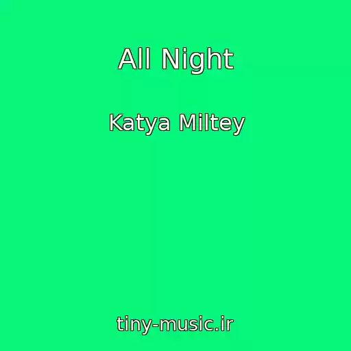 کاور آهنگ All Night از Katya Miltey