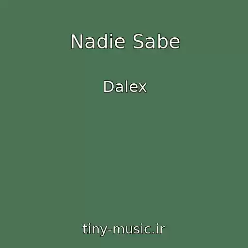 کاور آهنگ Nadie Sabe از Dalex