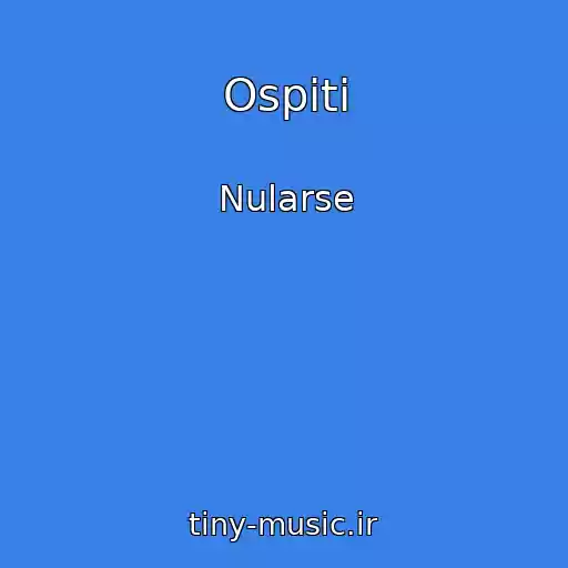 کاور آهنگ Ospiti از Nularse