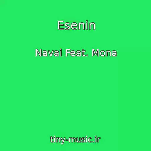 کاور آهنگ Esenin از Navai Feat. Mona