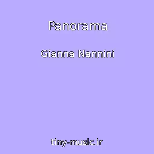 کاور آهنگ Panorama از Gianna Nannini