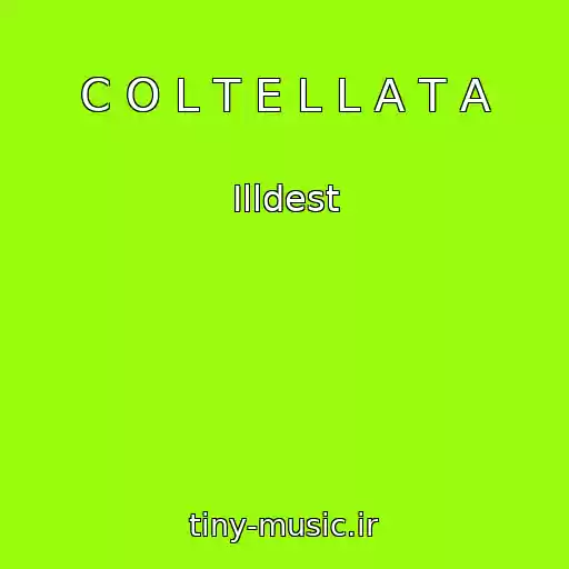 کاور آهنگ C O L T E L L A T A از Illdest