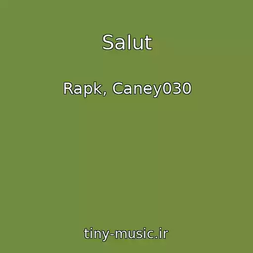 کاور آهنگ Salut از Rapk, Caney030