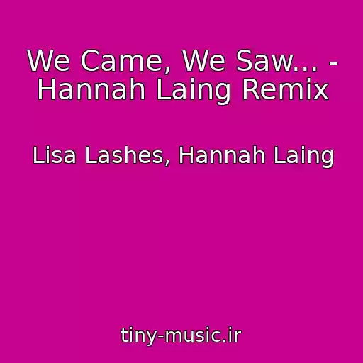 کاور آهنگ We Came, We Saw... - Hannah Laing Remix از Lisa Lashes, Hannah Laing