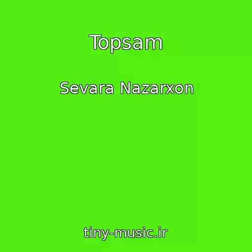 کاور آهنگ Topsam از Sevara Nazarxon