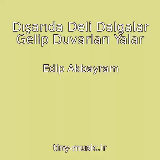 کاور آهنگ Dışarıda Deli Dalgalar Gelip Duvarları Yalar از Edip Akbayram