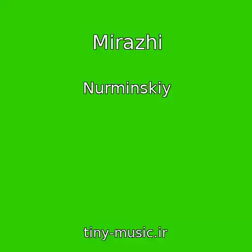 کاور آهنگ Mirazhi از Nurminskiy